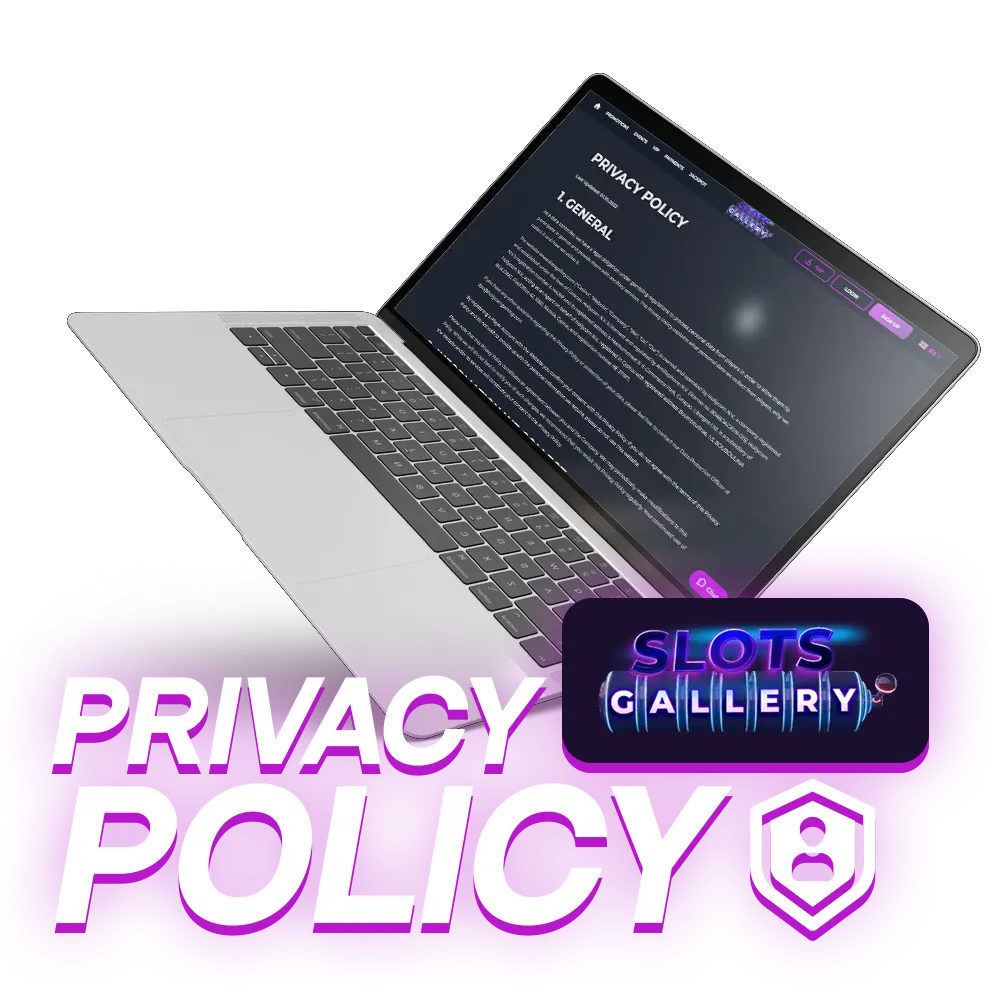 Slots Gallery Privacy Policy outlines data collection and usage details.