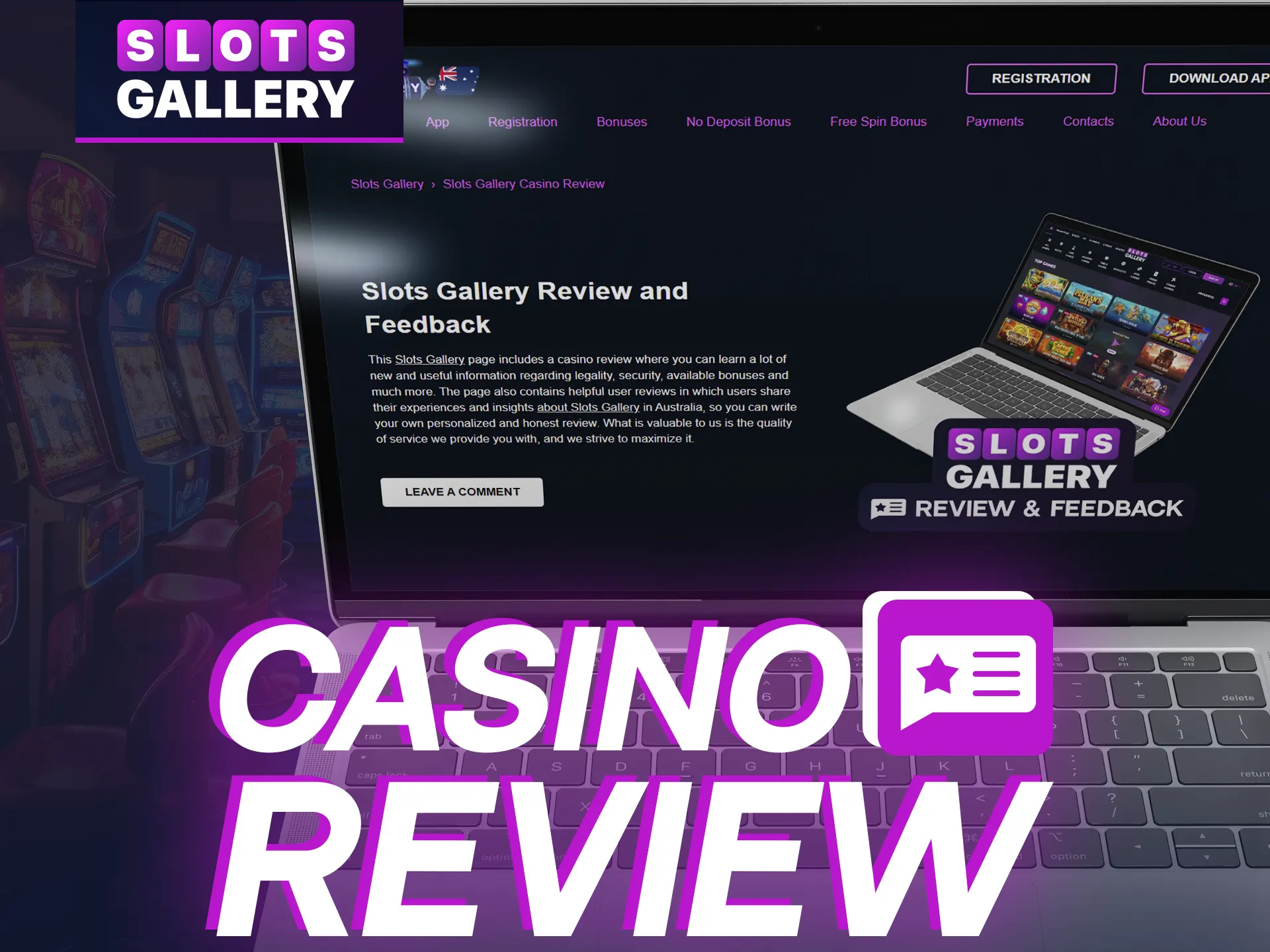 Share your experience at Slots Gallery Casino.