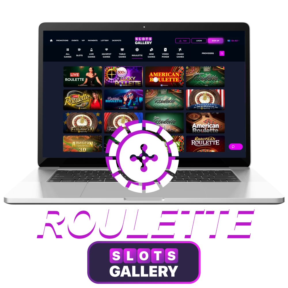 What roulette games are there in the online casino Slots Gallery.