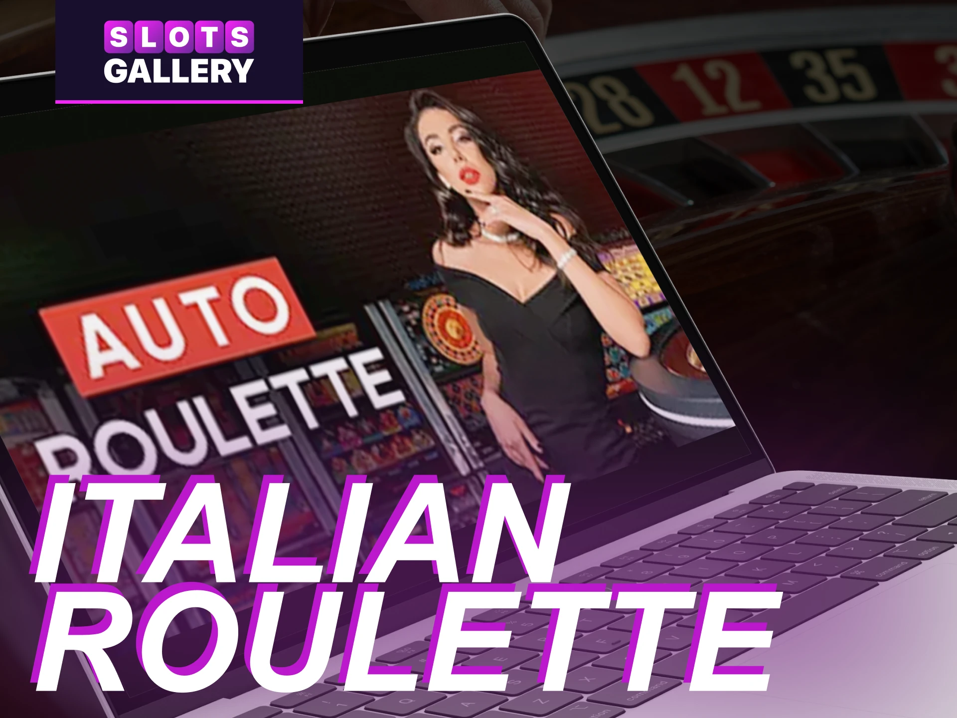 What is the task of players in Italian roulette at the online casino Slots Gallery.