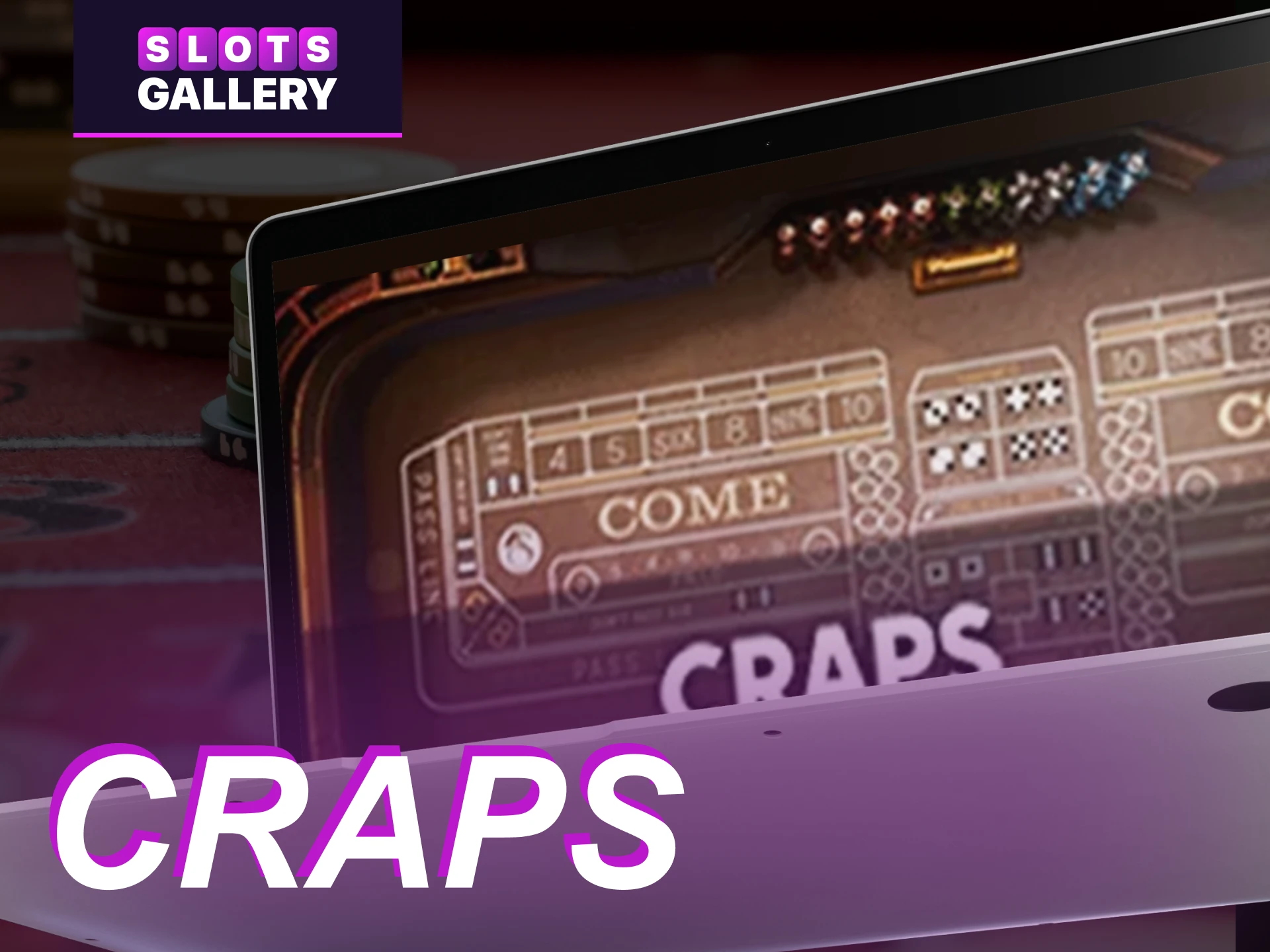 What should a player do in the Craps game at the Slots Gallery online casino.
